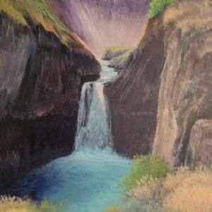 August At White River Falls