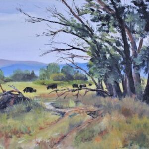 Grazing By The River